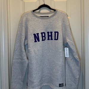 Neighborhood Gray Crewneck Sweater